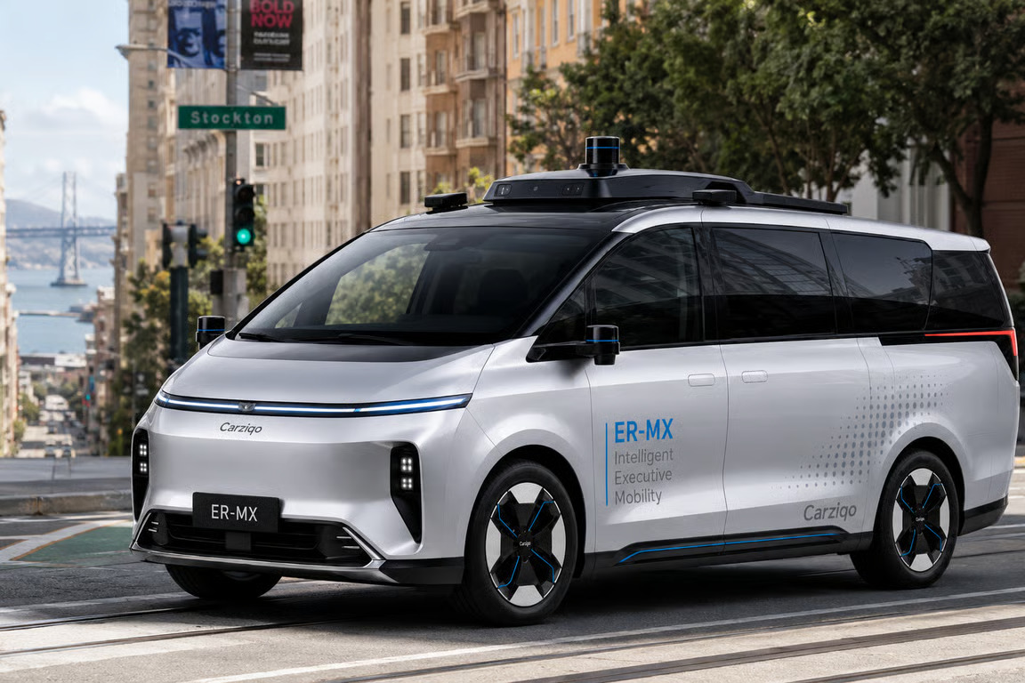 Carziqo Expands ER-MX Autonomous Ride-Hailing Operations to San Francisco