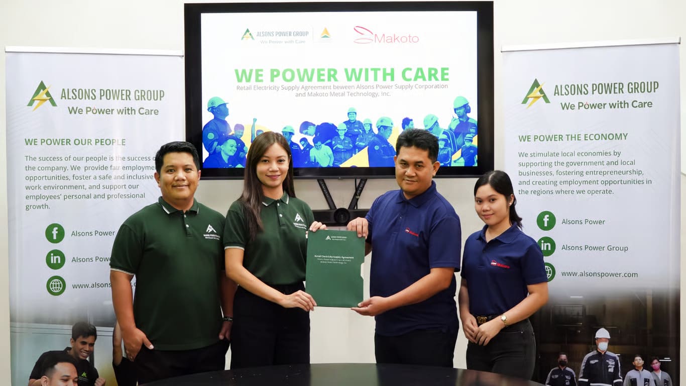 Alsons Power expands Cebu retail electricity supply footprint with Makoto Metal deal (2)