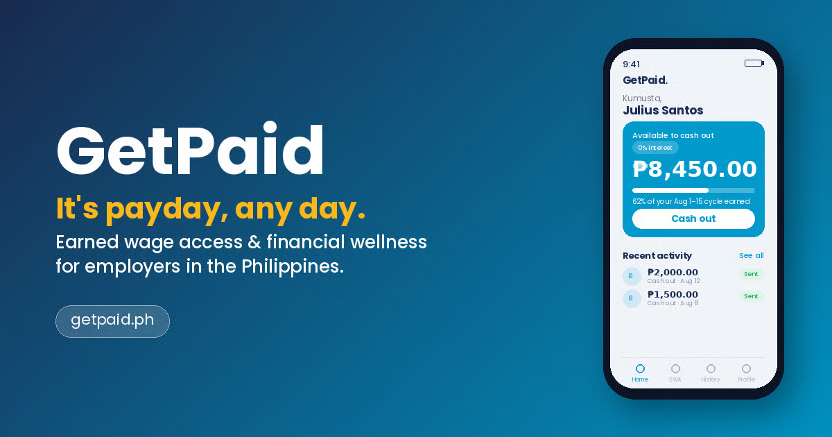 Most salary advance apps in the Philippines aren't earned wage access. GetPaid's new guide shows HR teams how to tell the difference — before it costs them